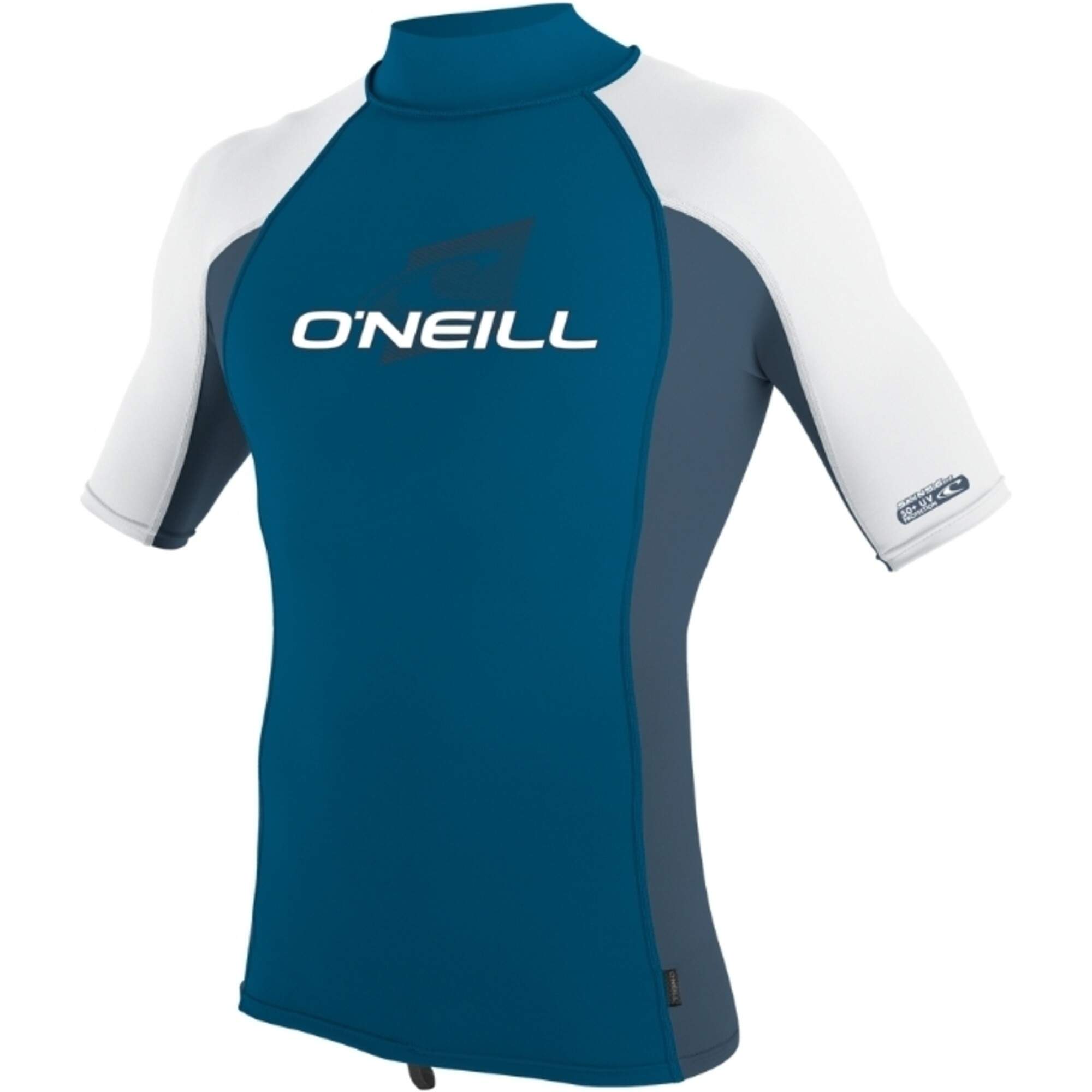 2024 O'Neill Mens Premium Skins Short Sleeve Turtle Neck Rash Vest 4517